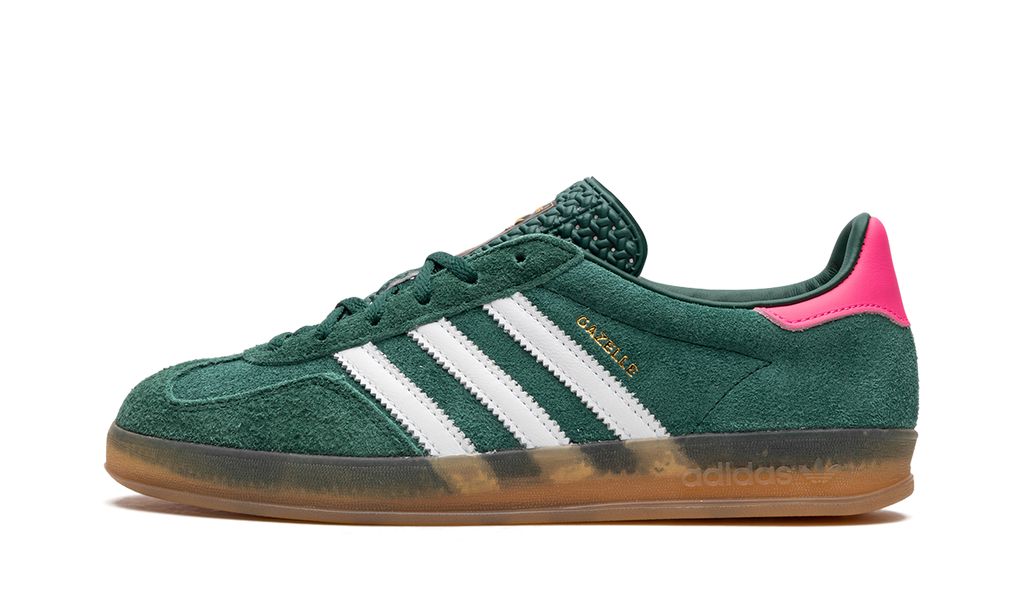 Gazelle Indoor Collegiate Green Lucid Pink