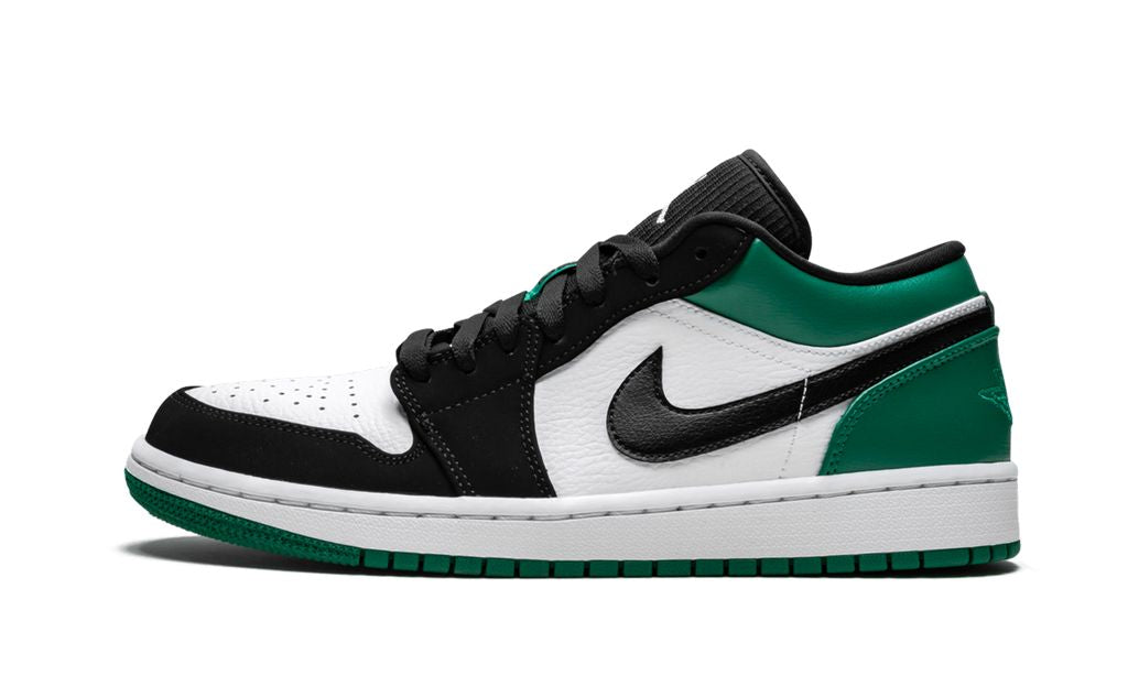 Jordan 1 Low White Black Mystic Green