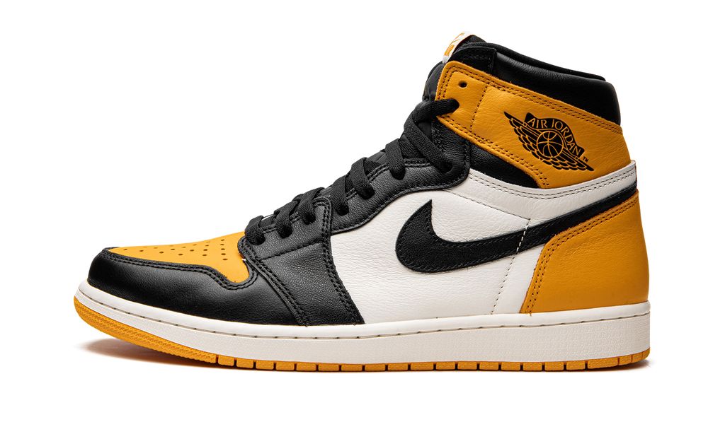 Jordan 1 Retro High Taxi Yellow Toe