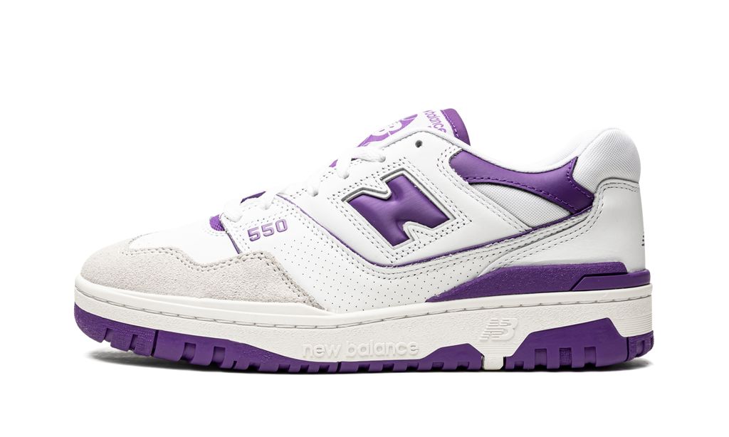 NB 550 Purple White