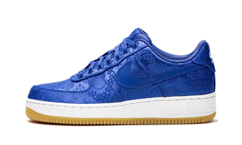 NK Air Force 1 Clot Blue Silk