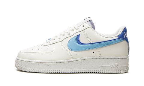 NK Air Force 1 Double Swoosh Alb Mediu Albastru
