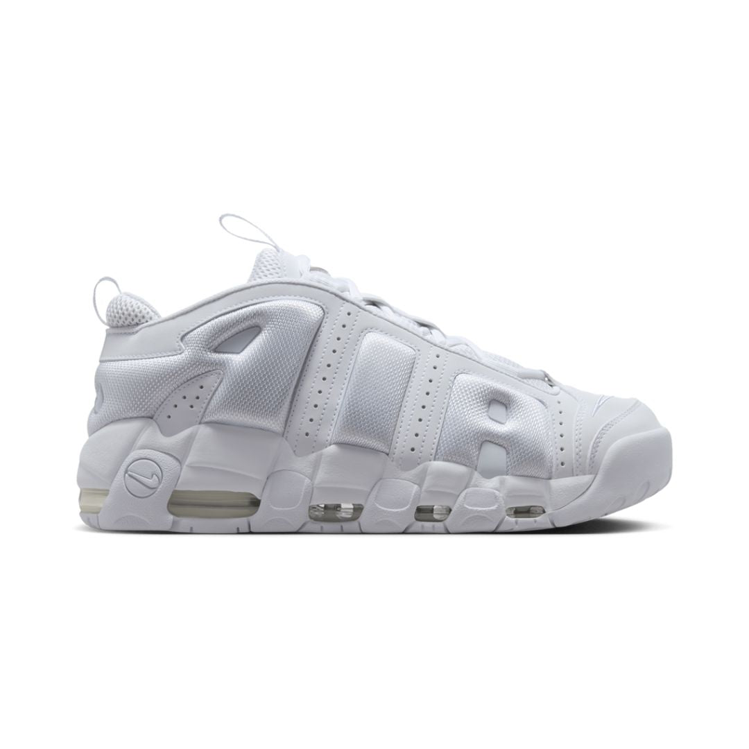 NK Air More Uptempo Low "Triple White"