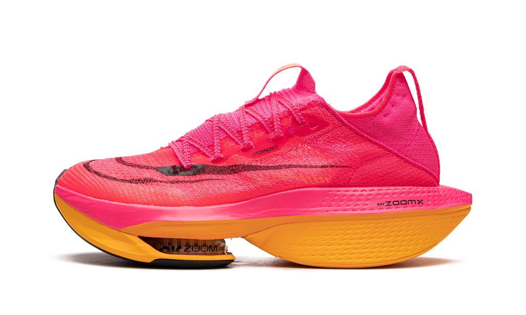 NK Air Zoom Alphafly Next%2 Hyper Pink Lader Orange