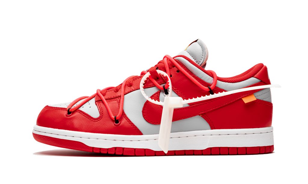 NK Dunk Low Off White University Red
