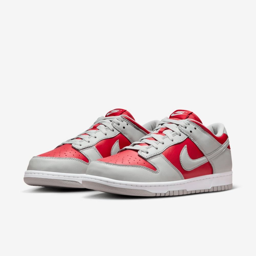 NK Dunk Low Varsity Roșu și Argintiu