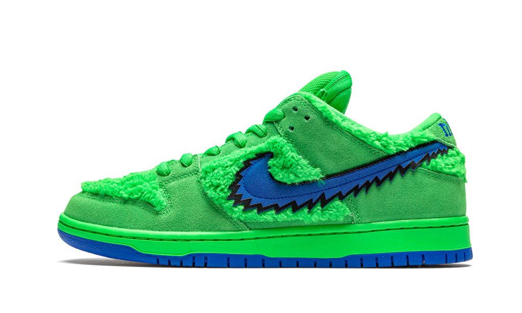 NK SB Dunk Low Grateful Dead Bears Green