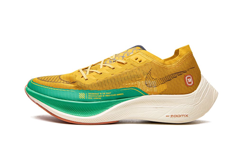 NK Zoom X Vaporfly Next% 2 Dark Sulfur Stadium Green