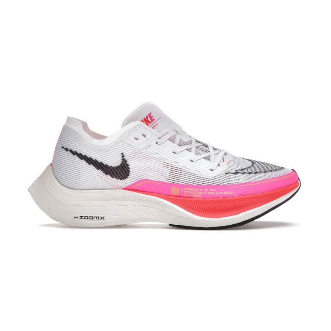 NK ZoomX Vaporfly Next% 2 Alb Roz