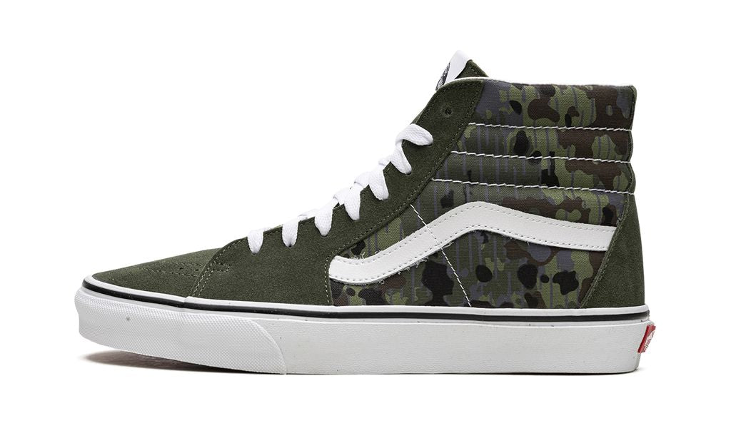 VNS Sk8-Hi "Rain Camo Green