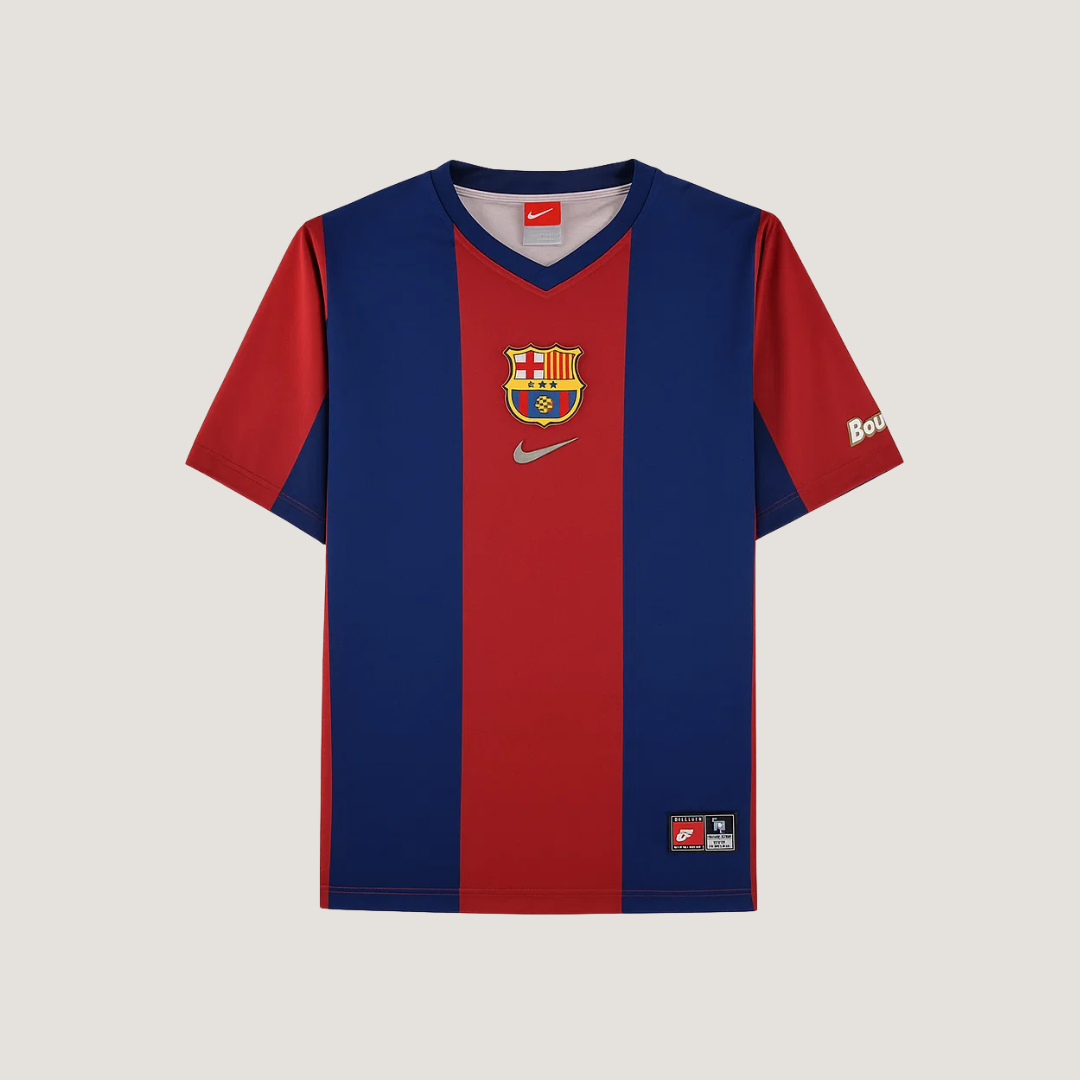 Pack Aficionado 4 Camisetas – Barcelona 25/26, Barcelona Retro 2001, España Retro 2010, España 25/26 – Kaufe 2 und Llévate 4 