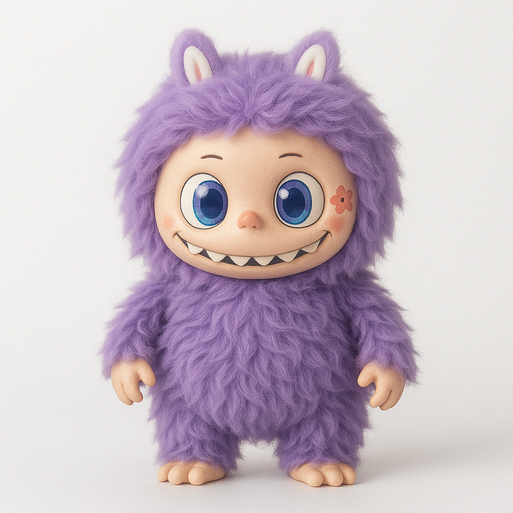 Labubu Giant Plush – Purple Edition (38cm)