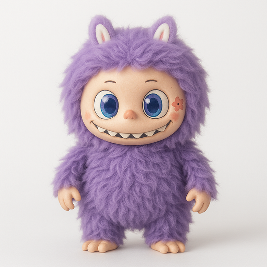 Labubu Giant Plush – Purple Edition (38cm)