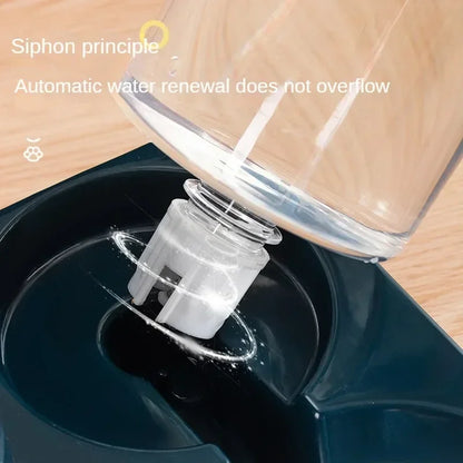 2-in-1 Automatic Feeder and Water Dispenser – For Cats and Pets