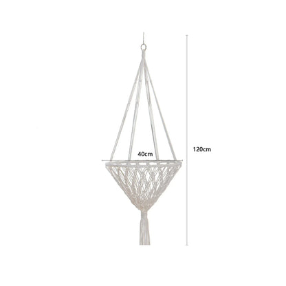 Hanging Hammock for Cats – Woven Cotton Bed & Swing