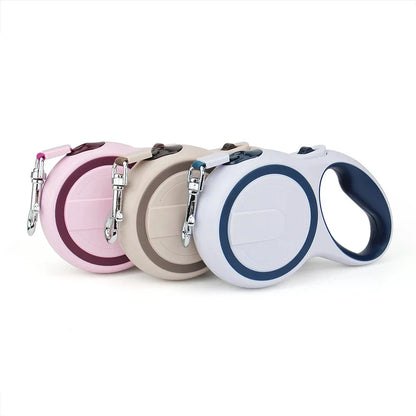 Retractable Dog Leash 3m/5m – Durable and Strong Nylon