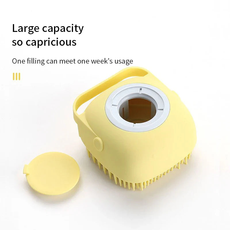 Haustier-Bade- und Massagehandschuh – Weiches und sicheres Silikon