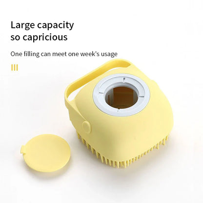 Haustier-Bade- und Massagehandschuh – Weiches und sicheres Silikon