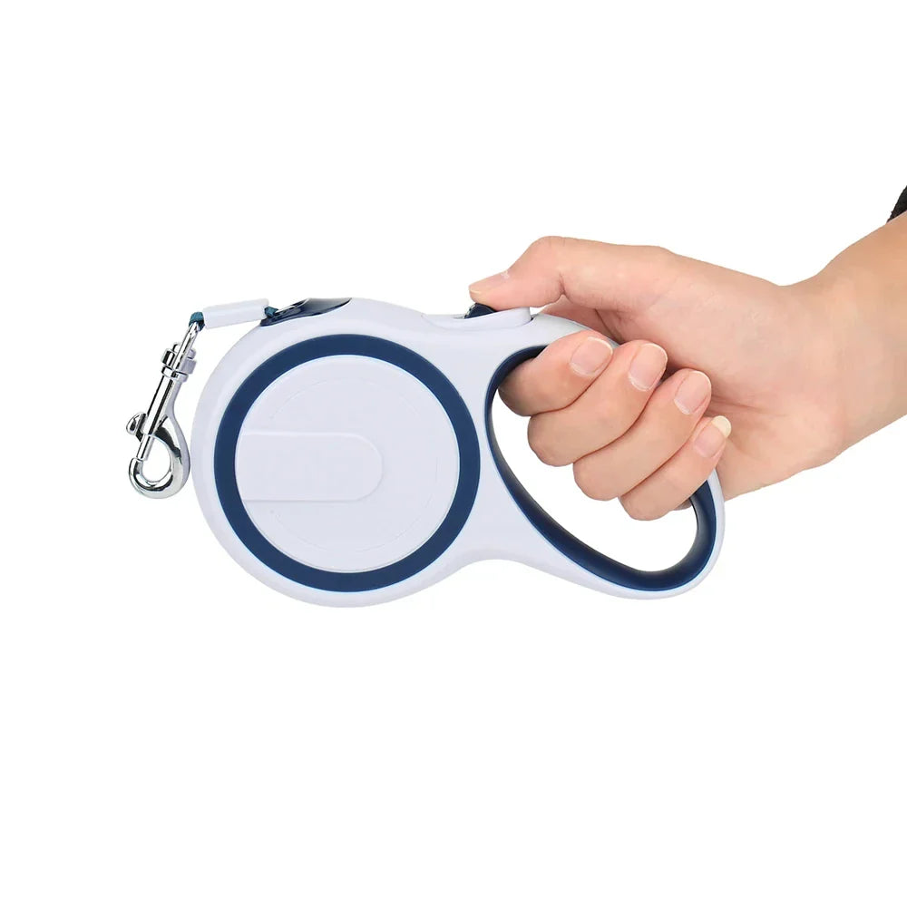 Retractable Dog Leash 3m/5m – Durable and Strong Nylon