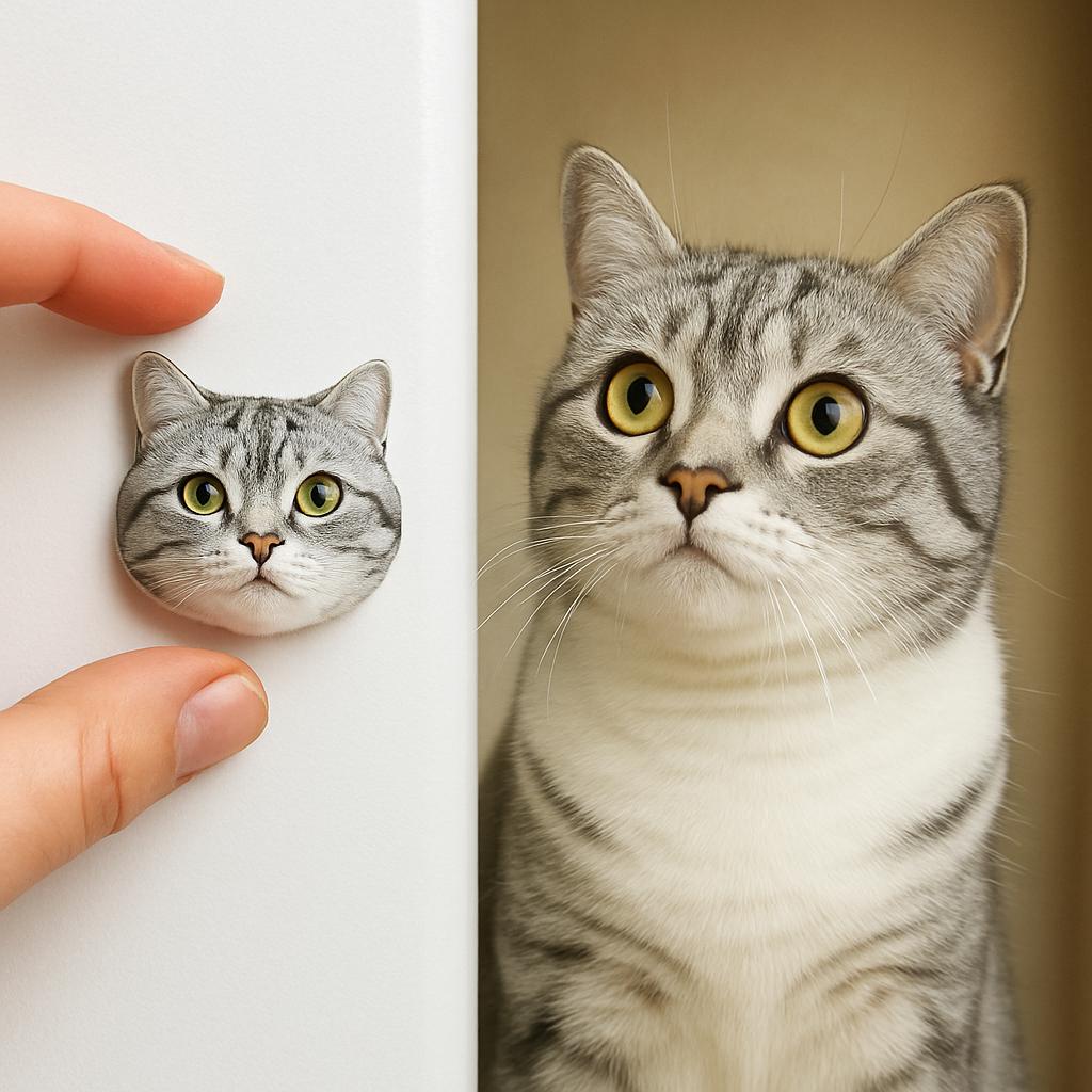 Customized Miniature of Your Pet – Exclusive Magnet