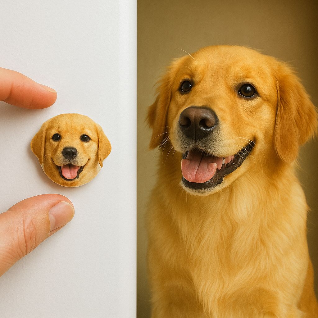 Customized Miniature of Your Pet – Exclusive Magnet