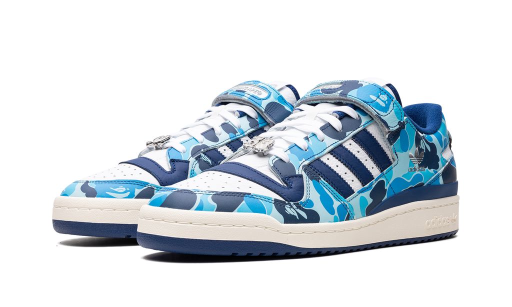 ADDS Forum 84 Low Bape 30th Anniversary Blue Camo