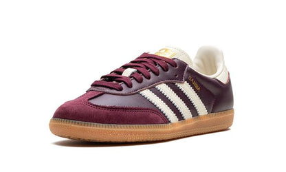 ADDS Samba Maroon Cream White