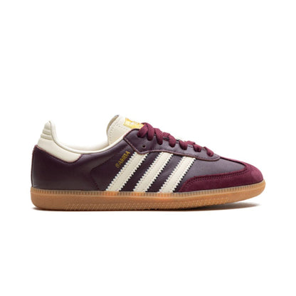 Fügt Samba OG Maroon Gold Metallic hinzu 