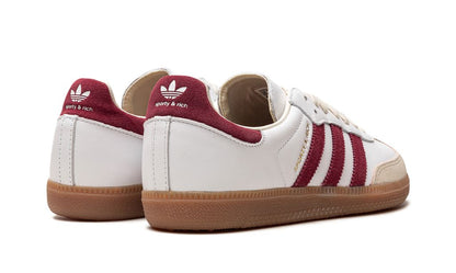 ADDS Samba Sporty &amp; Rich White Core Burgundy