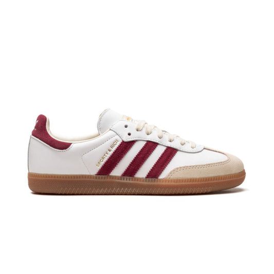 ADDS Samba Sporty & Rich White Core Burgundy
