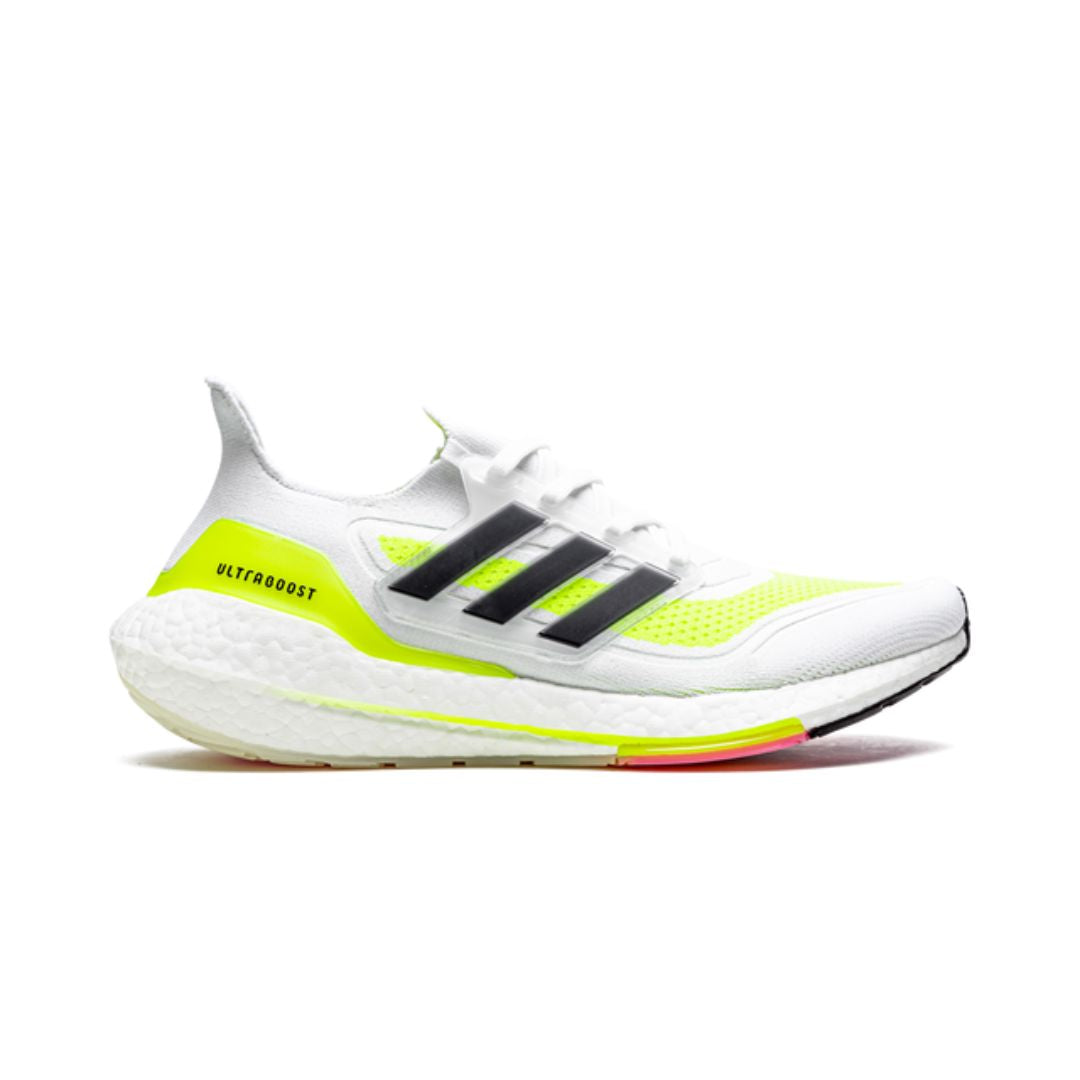 ADDS Ultraboost 21 Solar Yellow White