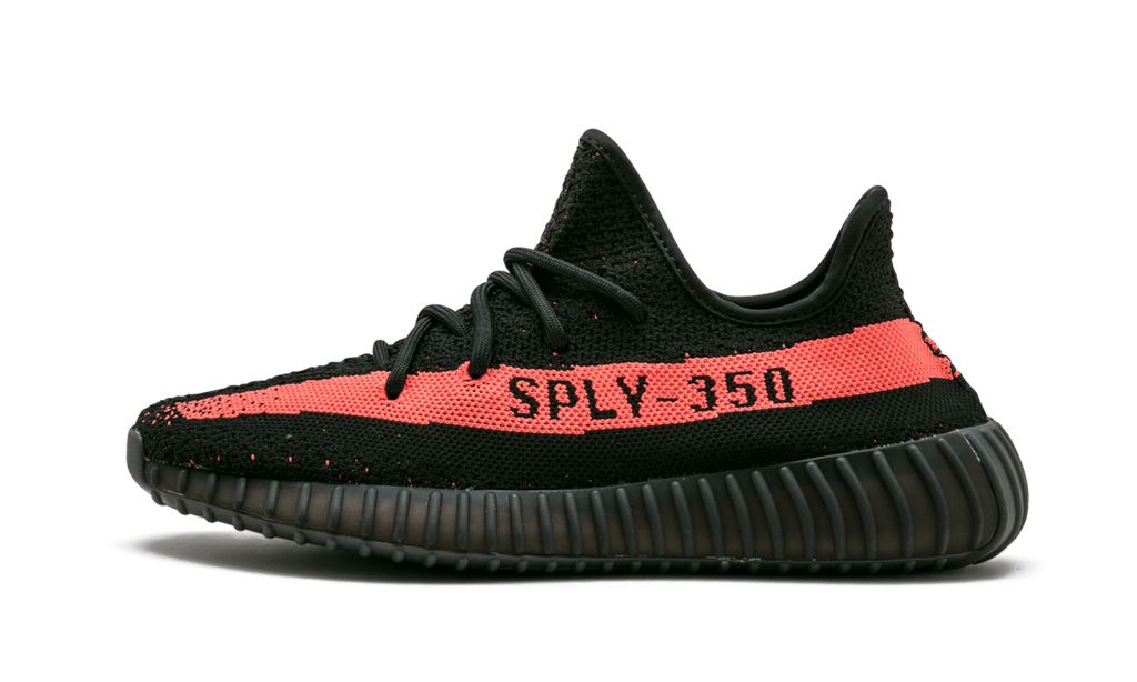 Fügt Yeezy Boost 350 V2 Core Black Red hinzu 