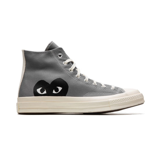 CONV Chuck 70 Hi "CDG Play - Steel Gray"