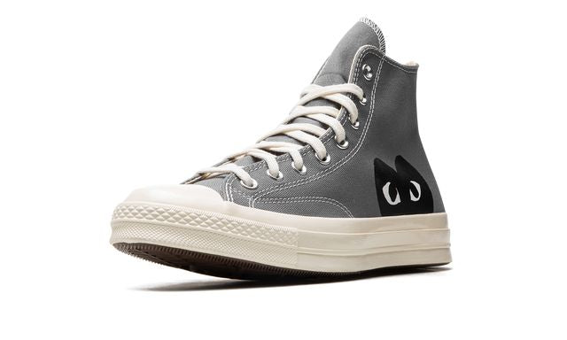CONV Chuck 70 Hi "CDG Play - Steel Gray"
