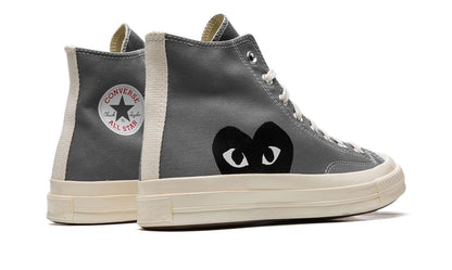 CONV Chuck 70 Hi "CDG Play - Steel Gray"