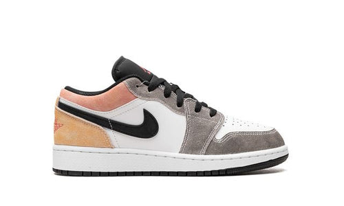Jordan 1 Low Black Grey Pink
