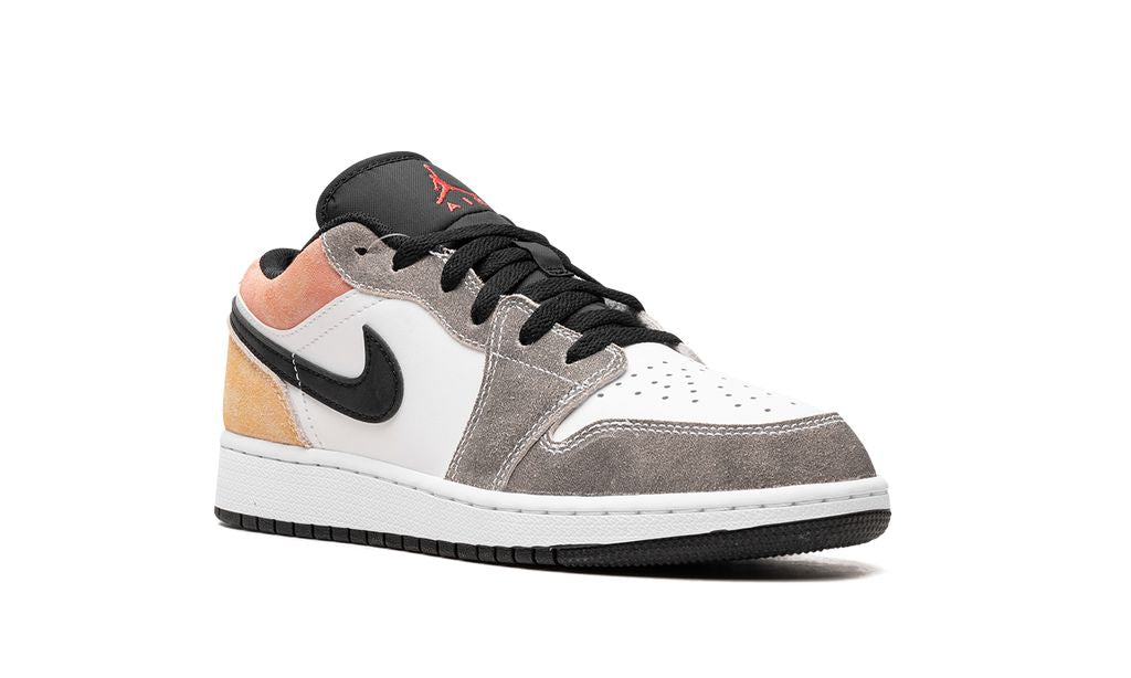 Jordan 1 Low Black Grey Pink