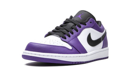 Jordan 1 Low Court Purple White