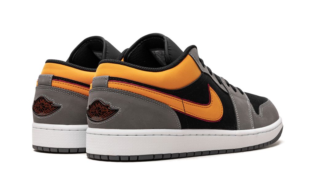 Jordan 1 Low Graphite Vivid Orange