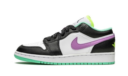 Jordan 1 Low Green Glow Violet Shock