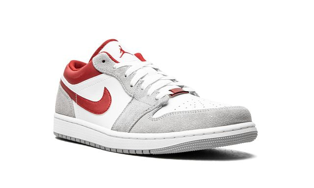 Jordan 1 Low SE Light Smoke Grey Gym Red