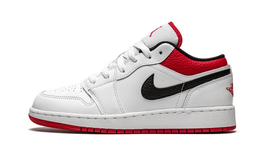 Jordan 1 Low White Gym Red