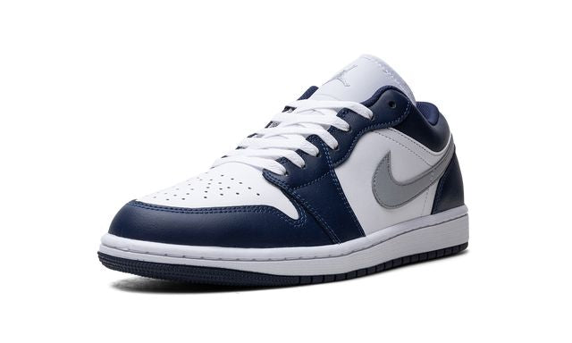 Jordan 1 Low Wolf Grey Midnight Navy
