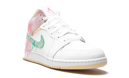 Jordan 1 Mid Paint Drip