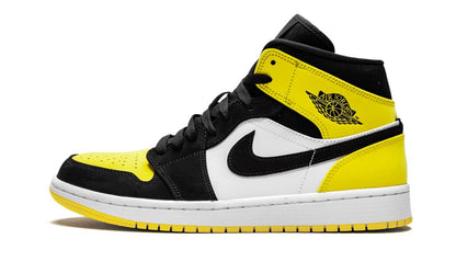 Jordan 1 Mid Yellow Toe Black