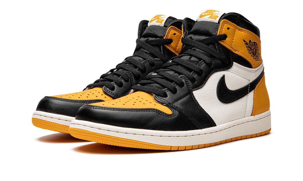 Jordan 1 Retro High Taxi Yellow Toe