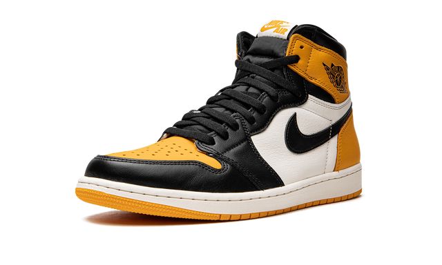 Jordan 1 Retro High Taxi Yellow Toe
