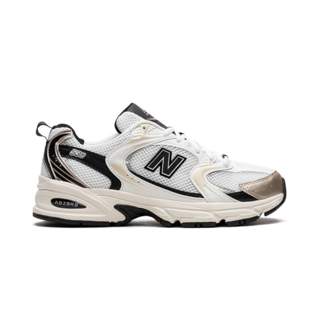 NB 530 White Gold Black