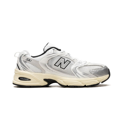 NB 530 White / Silver