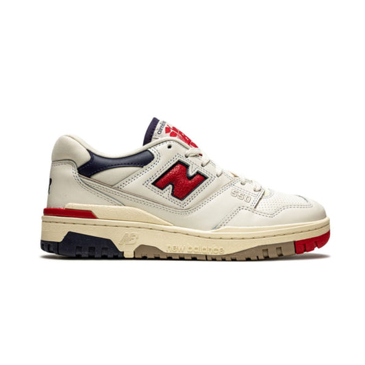 NB 550 Aime Leon Dore  White Navy Red